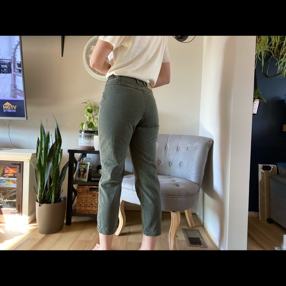 SOLD Vintage Green Lee Jeans